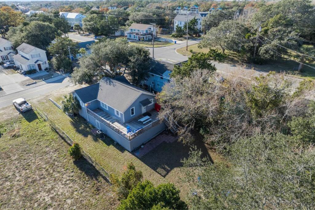 Gorgeous Centrally Located Ocean View 2 King, Huge Private Yard & Deck, Firepit, Bbq, & Game Tables 默特尔比奇 外观 照片