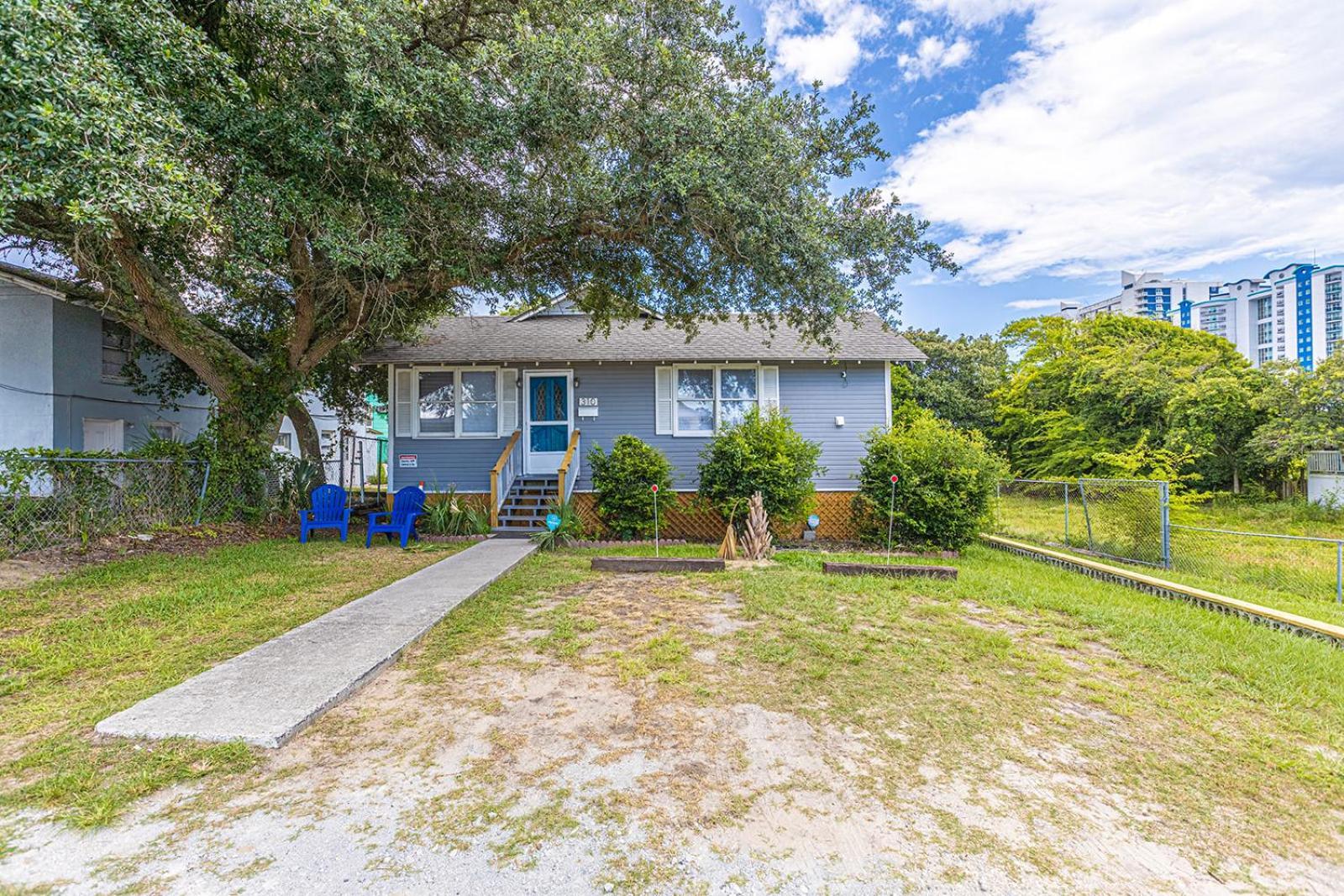 Gorgeous Centrally Located Ocean View 2 King, Huge Private Yard & Deck, Firepit, Bbq, & Game Tables 默特尔比奇 外观 照片