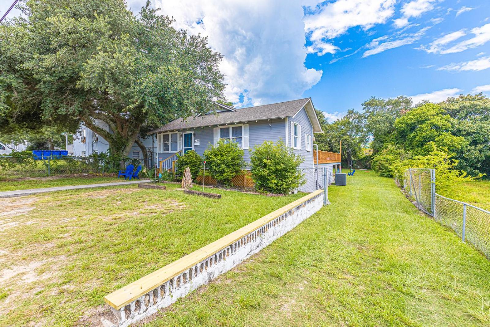 Gorgeous Centrally Located Ocean View 2 King, Huge Private Yard & Deck, Firepit, Bbq, & Game Tables 默特尔比奇 外观 照片