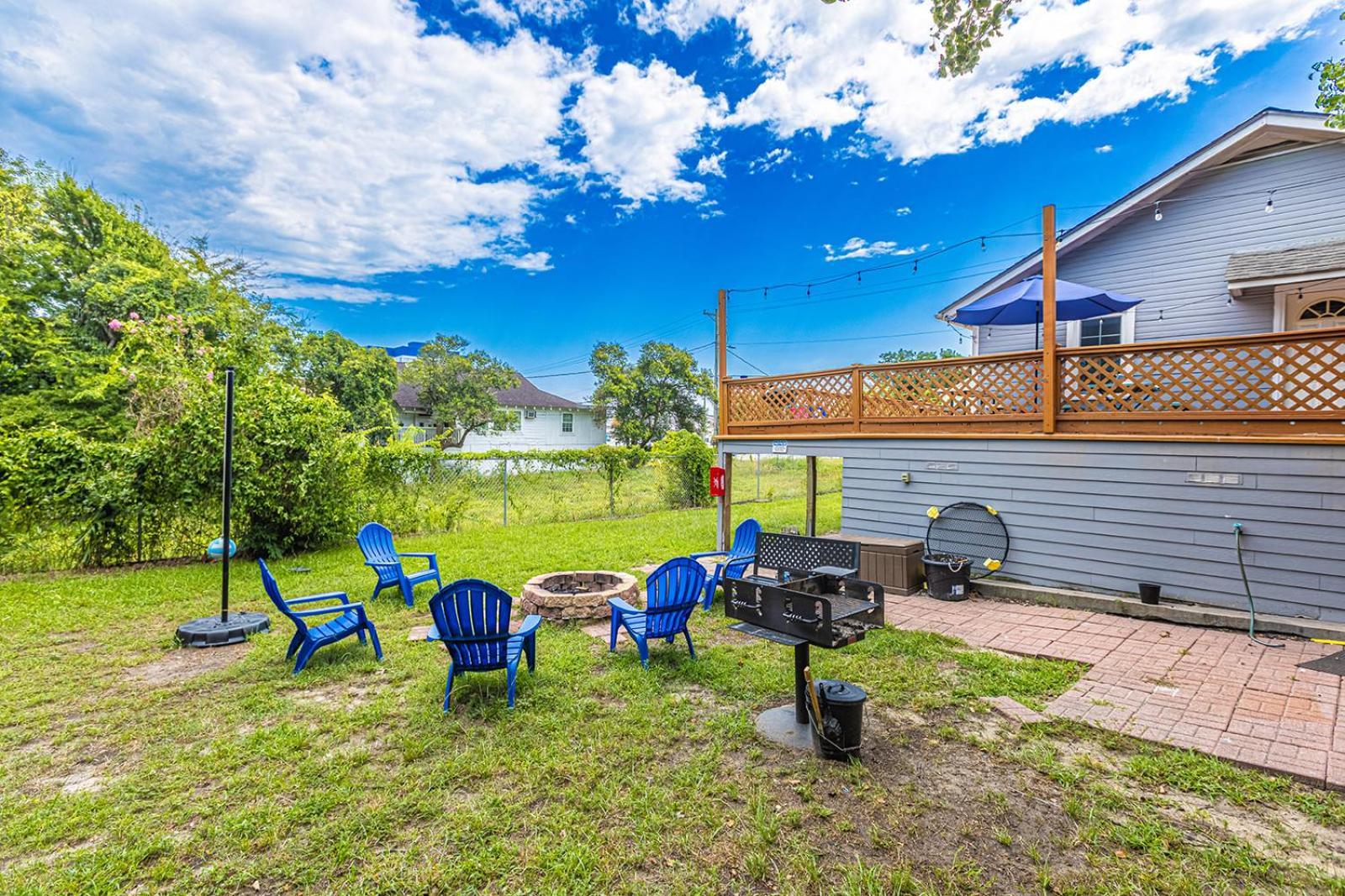 Gorgeous Centrally Located Ocean View 2 King, Huge Private Yard & Deck, Firepit, Bbq, & Game Tables 默特尔比奇 外观 照片