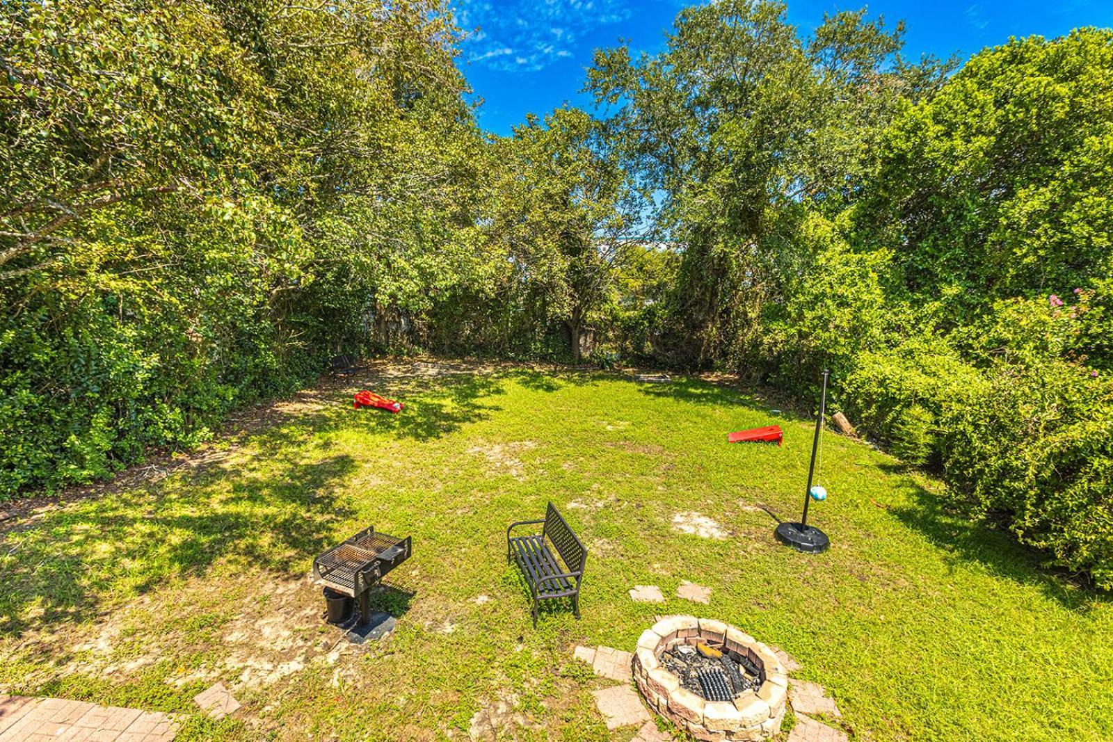 Gorgeous Centrally Located Ocean View 2 King, Huge Private Yard & Deck, Firepit, Bbq, & Game Tables 默特尔比奇 外观 照片